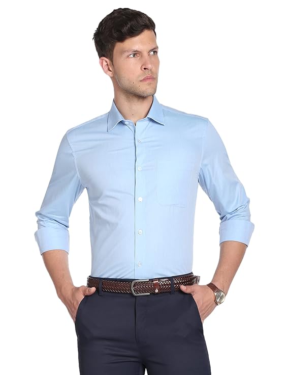 Arvind AD Men Regular Fit Shirt